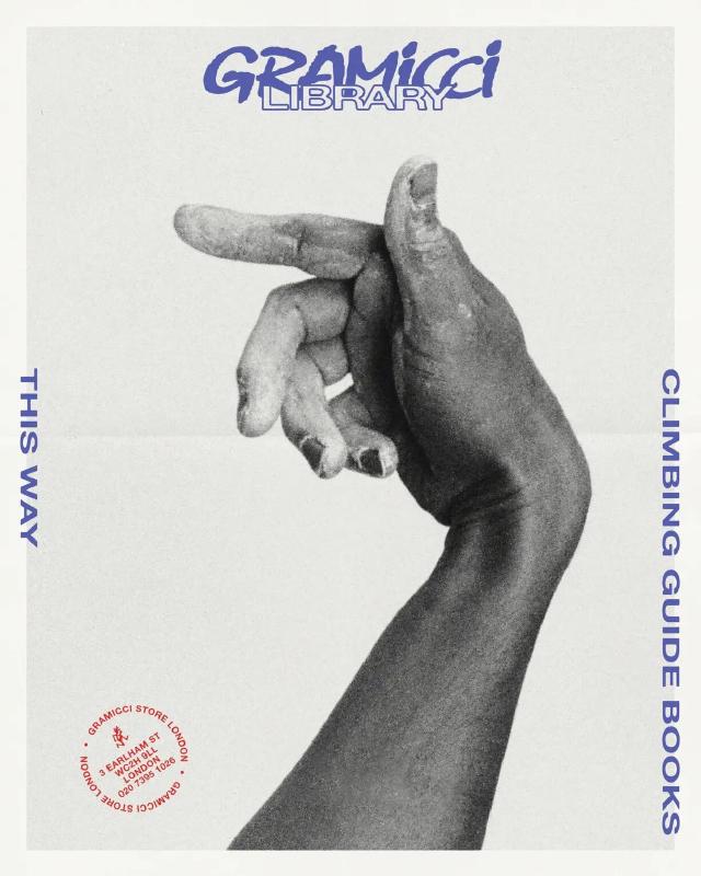 Gramicci Library Poster - Climbing Guide Books
