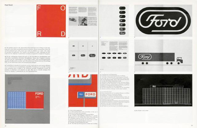 Paul Rand’s Ford logo presentation